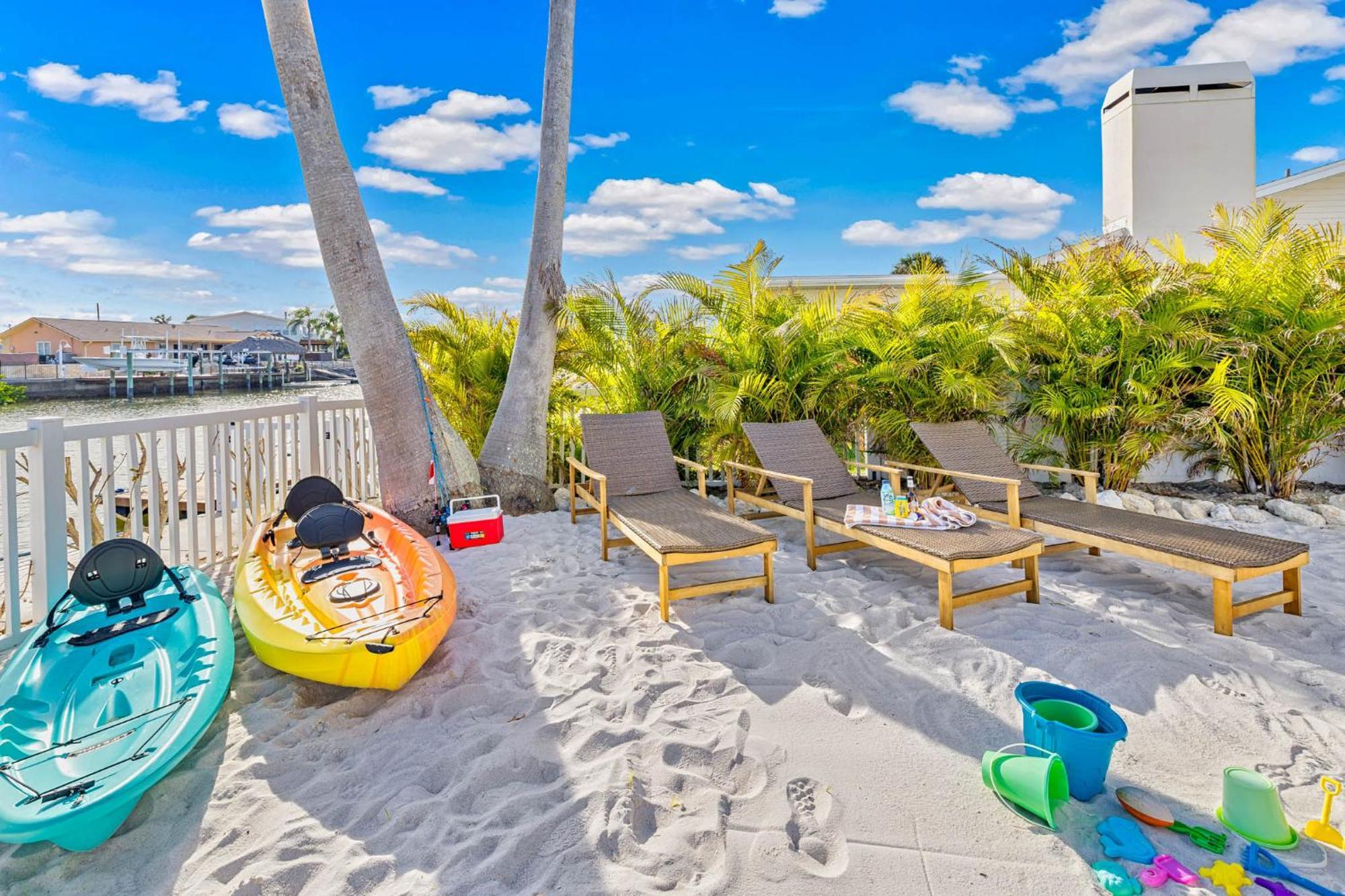 Hernando Beach 5 Bed3Bath Waterfront Pool Home With Full Gym, Office, And Heated Pool! מראה חיצוני תמונה